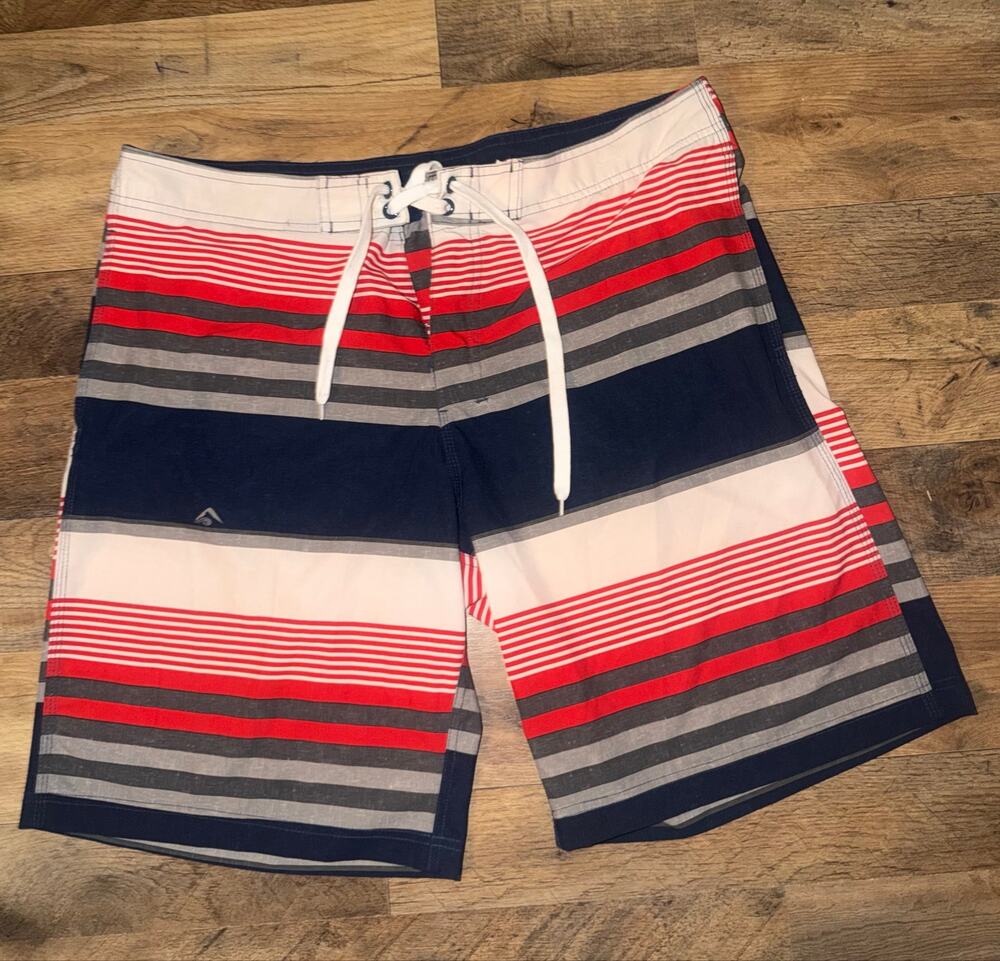 Kanu Surf Men's Optic Stripe Swim Surf